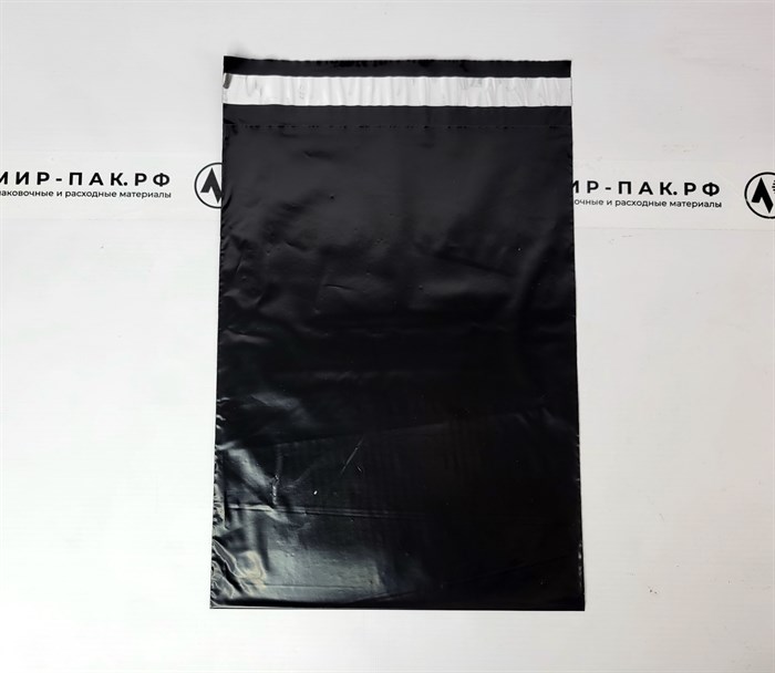 Курьер-пакет ЭКО 240х320+40мм (50мкм, черный) б/к - фото 7728