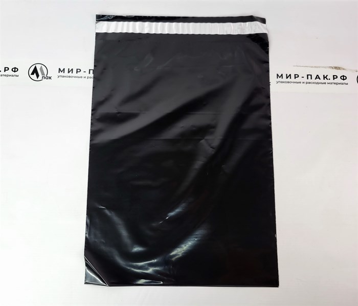 Курьер-пакет ЭКО 300х400+40мм (50мкм, черный) б/к - фото 7734