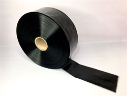 Пленка ПВД (1 сорт, рукав, 100мм, 120мкм, черный, 450м) - фото 8440