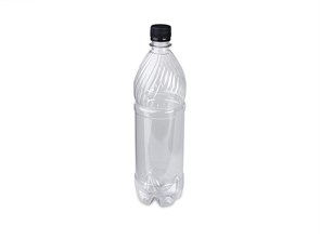 Бутылка с крышкой, 1,5л (ПЭТ, упак. 60шт)
