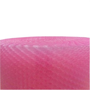 Воздушно-пузырьковая пленка 1,5х10м (двухслойная, розовая), 45гр/м2
