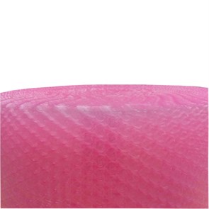 Воздушно-пузырьковая пленка 1,5х50м (двухслойная, розовая), 45гр/м2