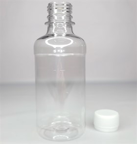 Бутылка с крышкой, 0,25л (ПЭТ, 28мм, круглая, упак. 170шт)