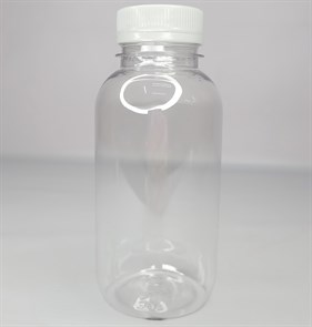 Бутылка с крышкой, 0,3л (ПЭТ, 38мм, круглая, упак. 150шт)
