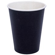 Стакан бумажный, для горячих напитков (350мл, 50 шт, черный)