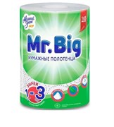 Полотенца бумажные Мягкий Знак "Mr.Big" (2-хслойные, 1 рулон, 165 листов)